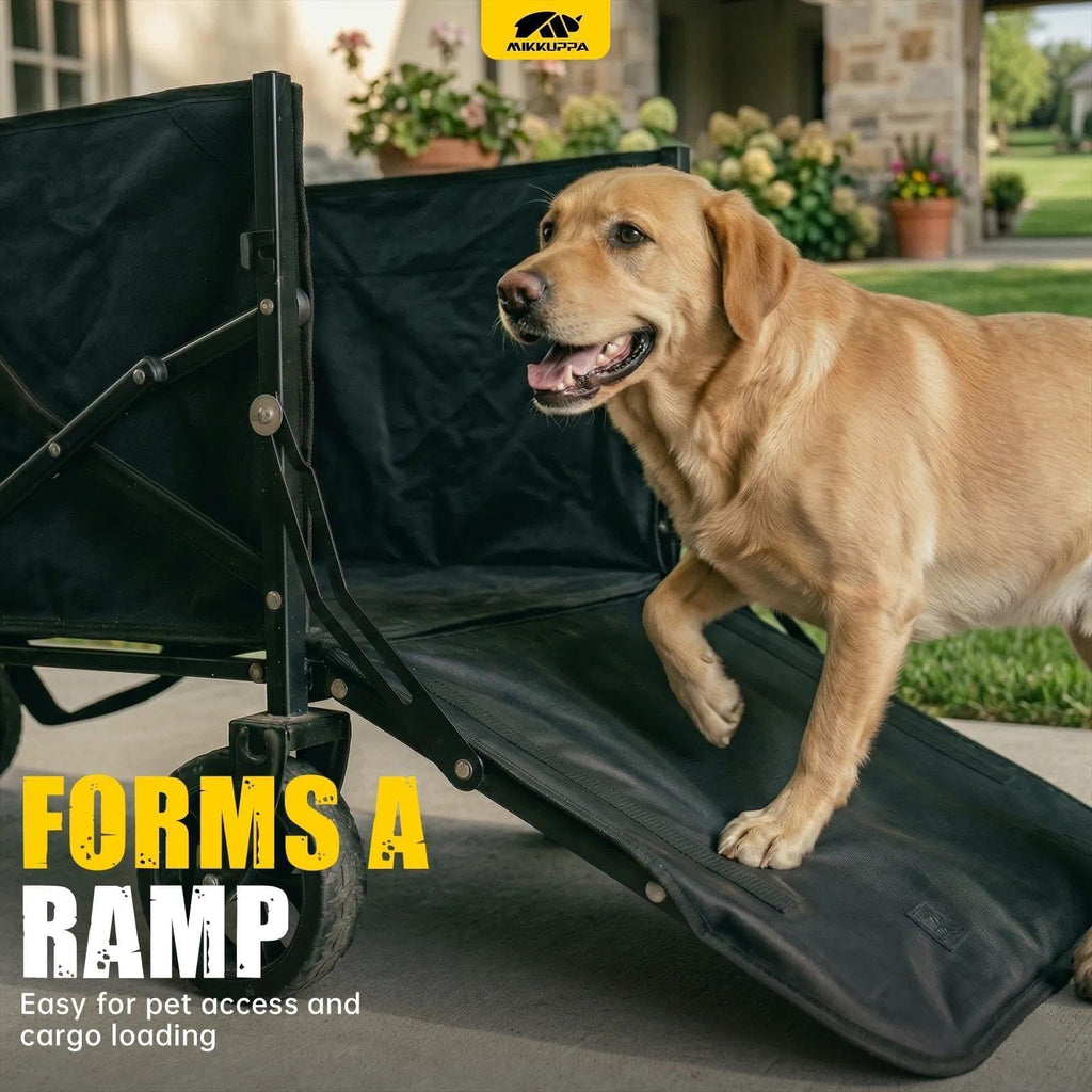 Collapsible Dog Wagon with Ramp J570494