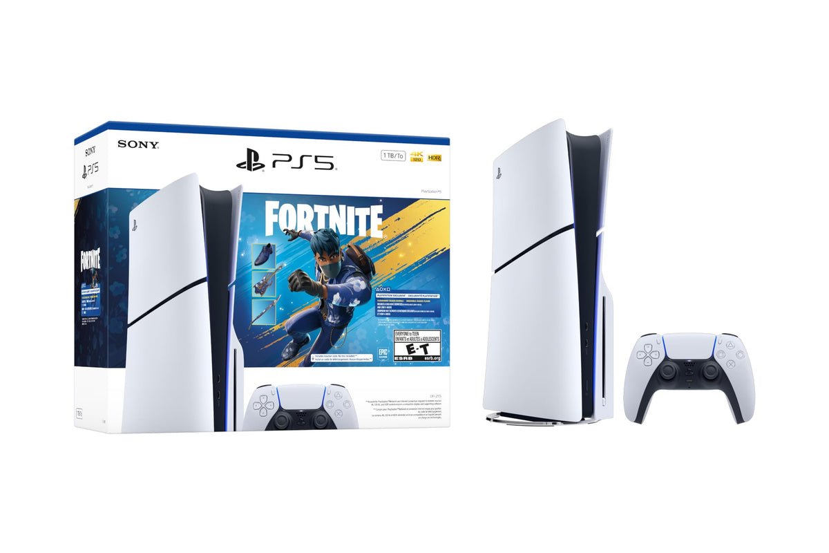 White Slim 1TB Gaming Console W374684