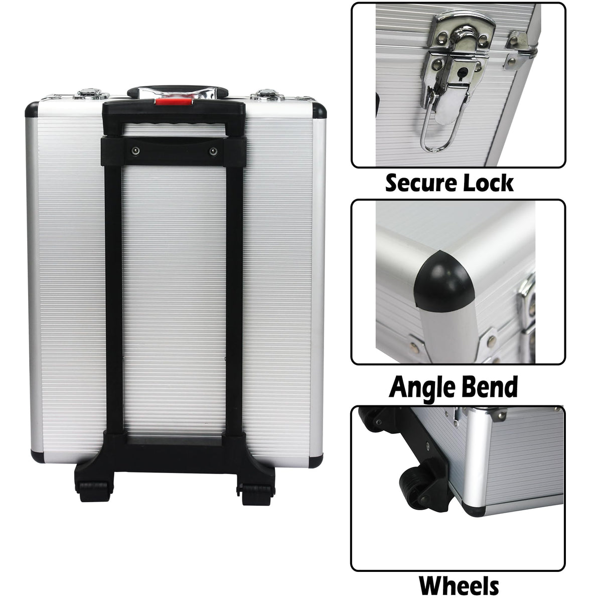 White Rolling Tool Box Set Y540030