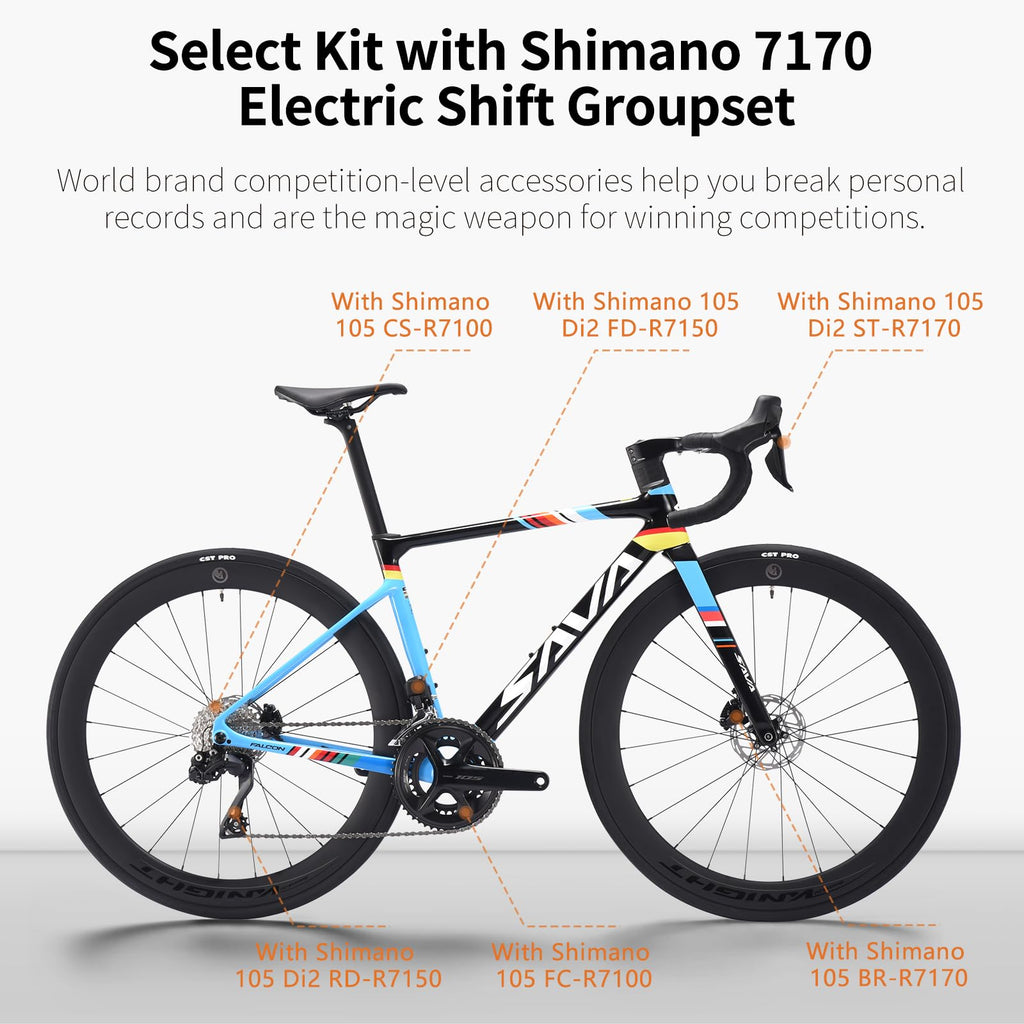Carbon Road Bike 24-Speed Shifting Disc Brake B4415