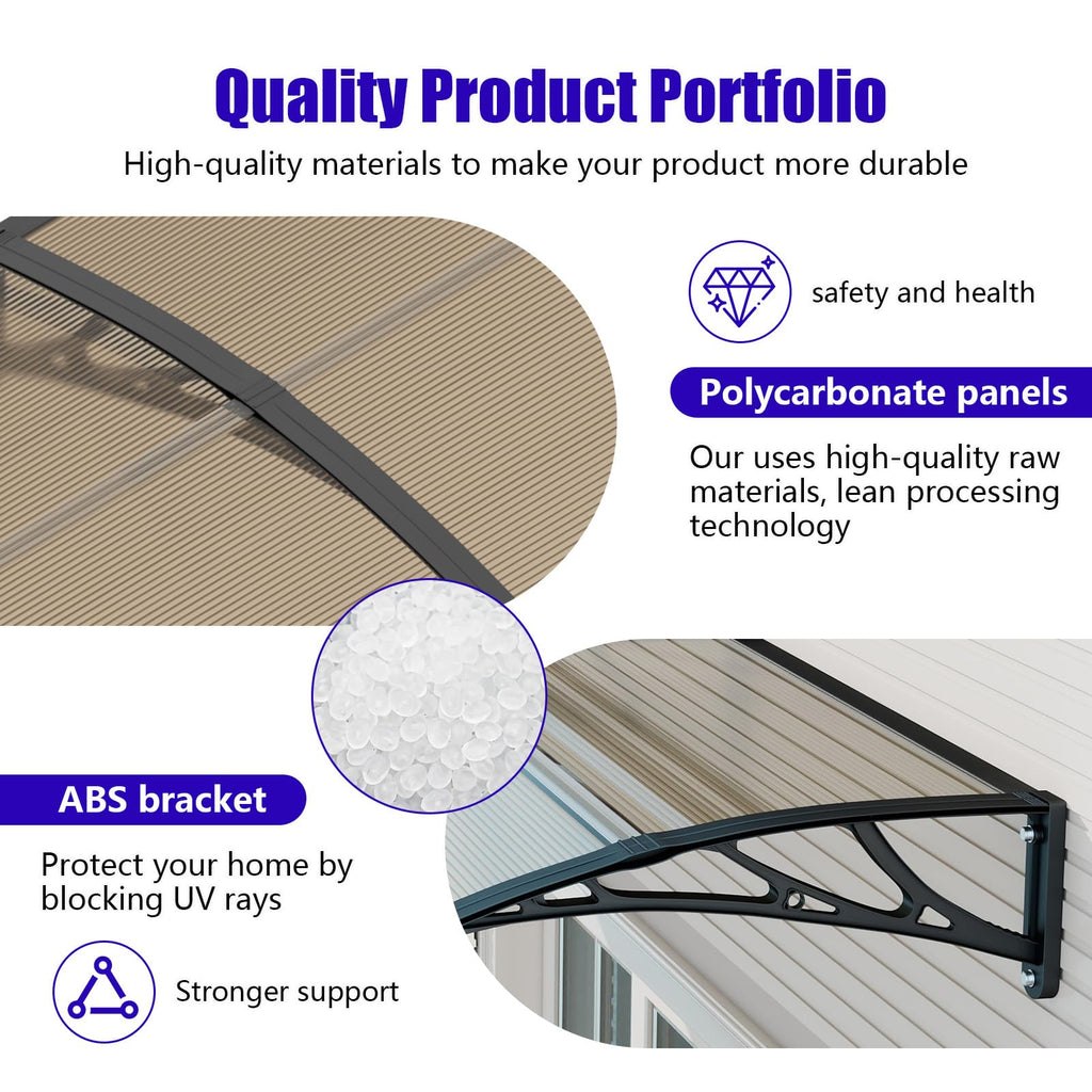 32x48'' Polycarbonate Door Awning P246900