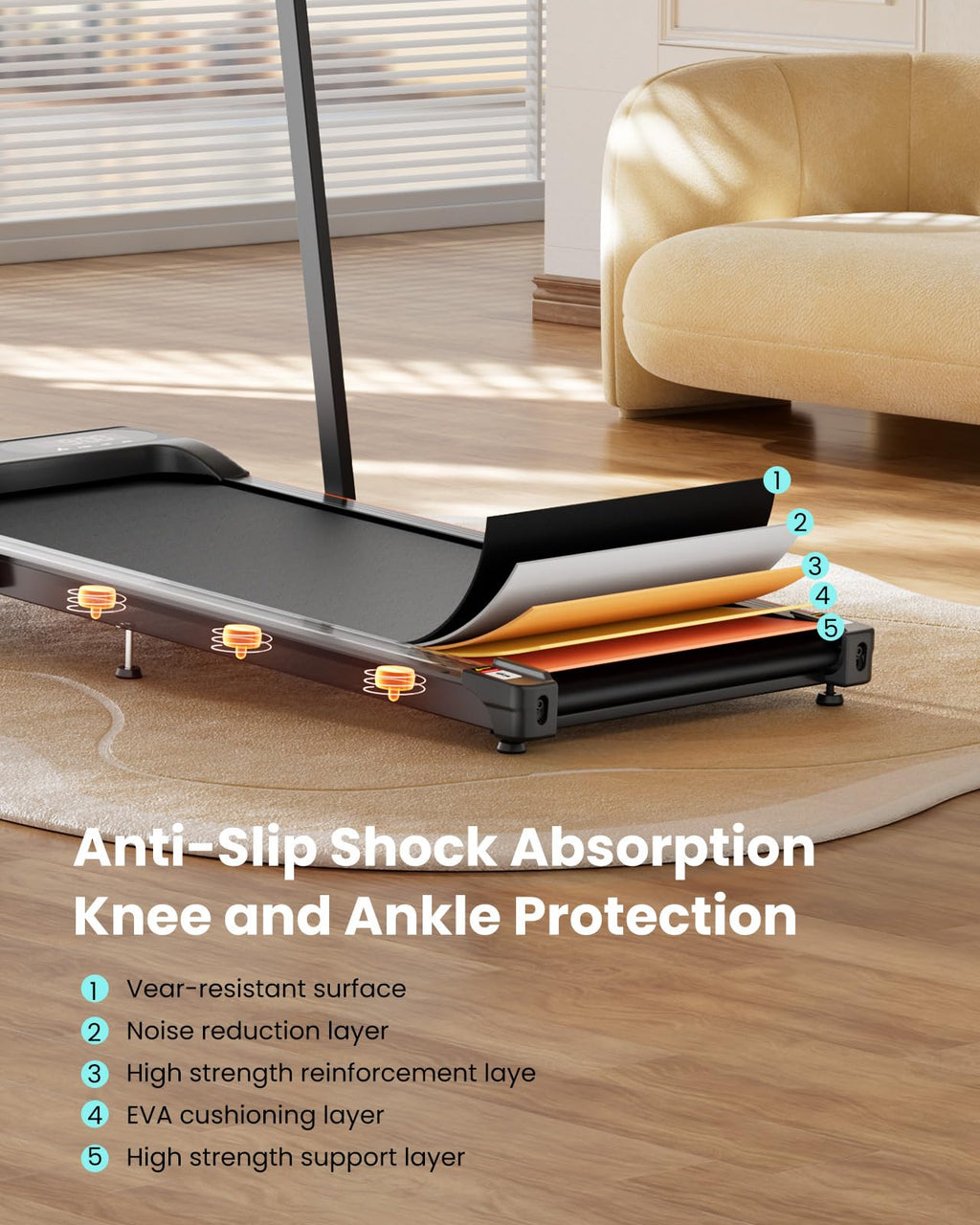Incline Under Desk Treadmill P4764
