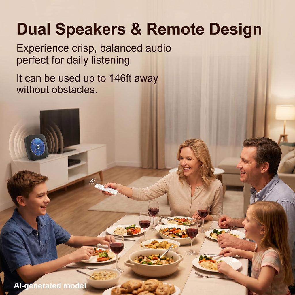Portable Bluetooth CD Player U32252