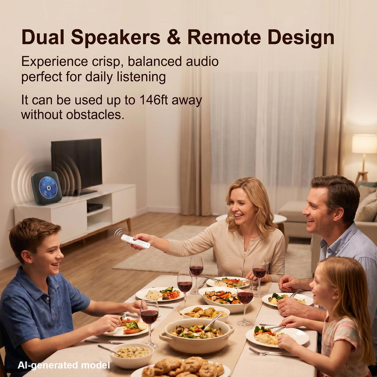 Portable Bluetooth CD Player U32252