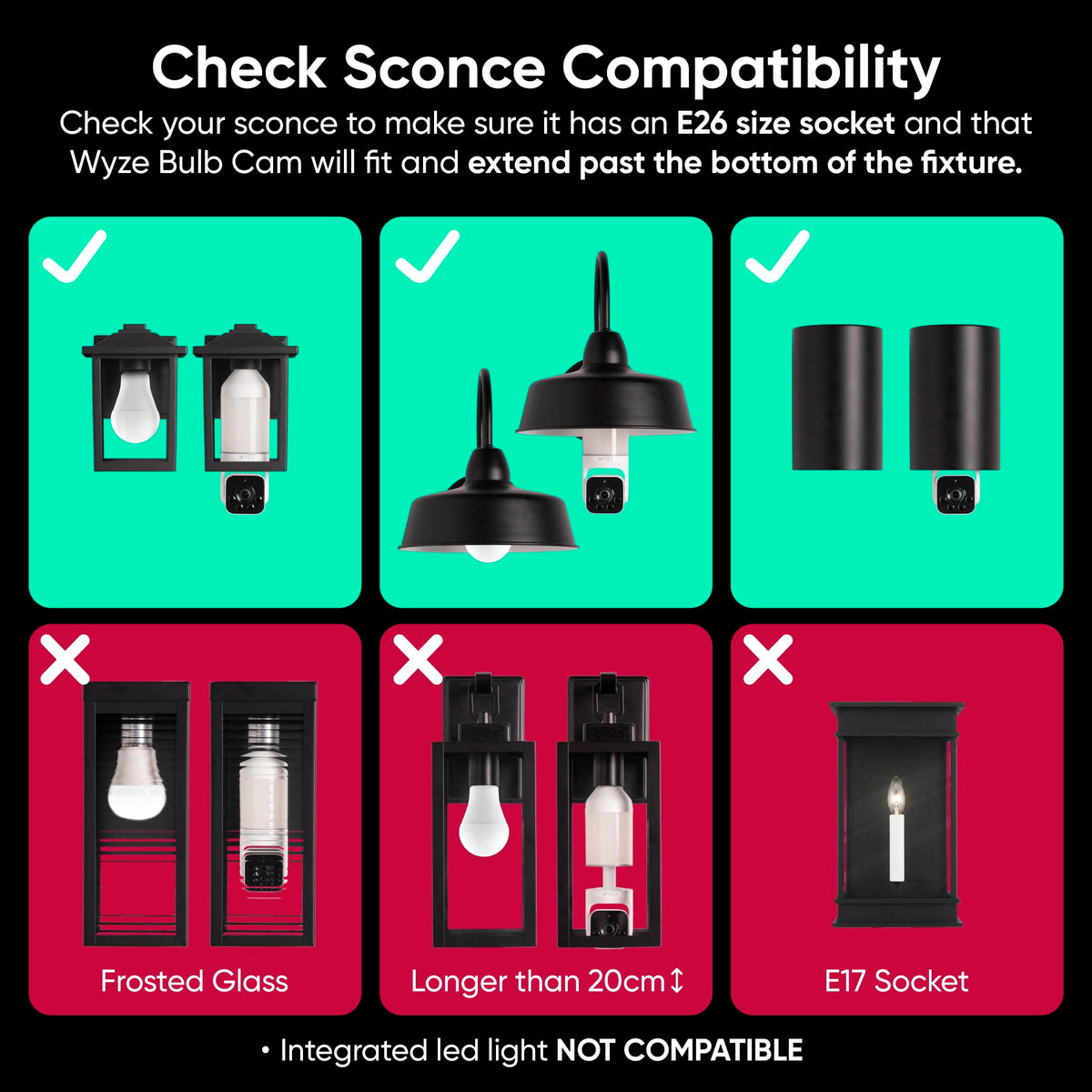 2K HD Smart Light Bulb Security Camera Q7878
