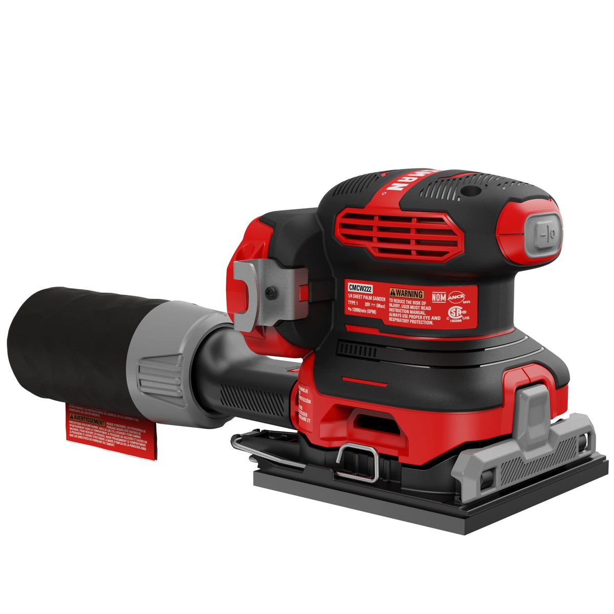 Cordless 1/4 Sheet Sander F76573