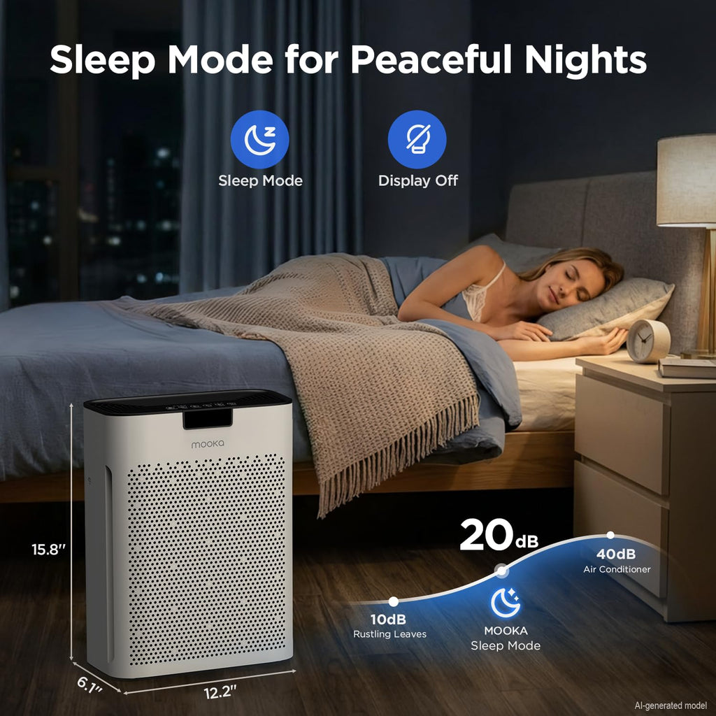 White HEPA Filter Air Purifier P299677