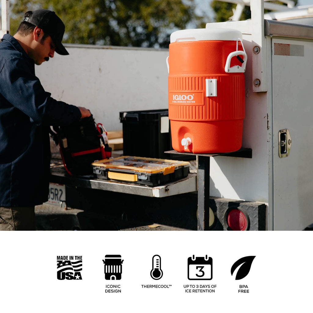 5 Gallon Insulated Portable Beverage Dispenser Q324293