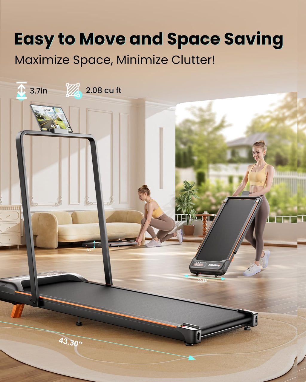 Incline Under Desk Treadmill P4764