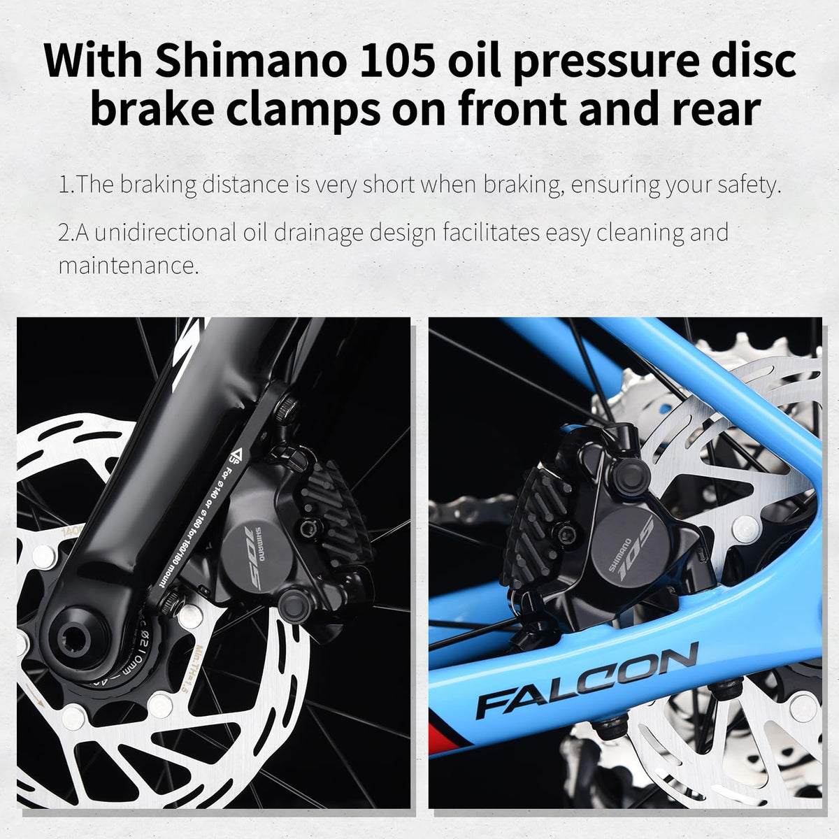 Carbon Road Bike 24-Speed Shifting Disc Brake B4415