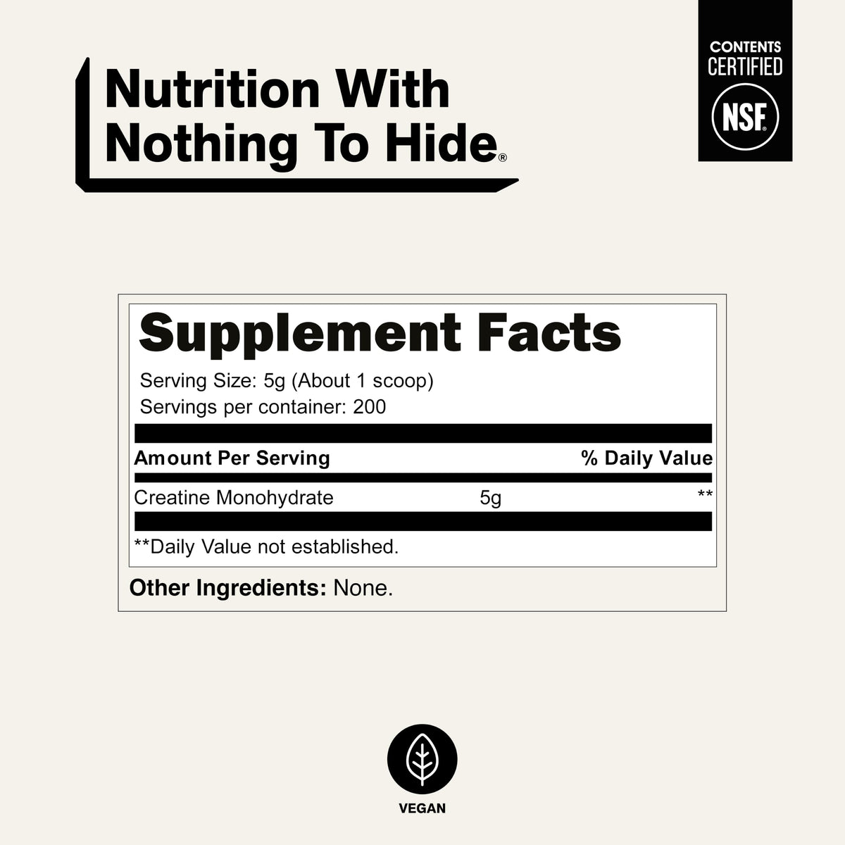 Micronized Creatine Monohydrate 1,000g Vegan Non-GMO P402065