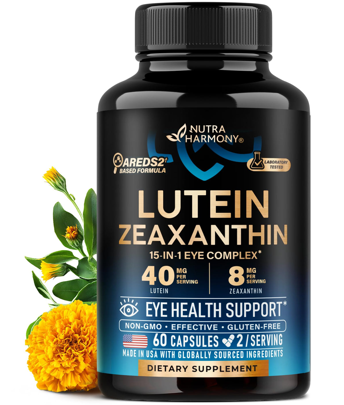 Lutein and Zeaxanthin 60 Caps R5047