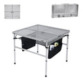 Height Adjustable Aluminum Folding Table U744679