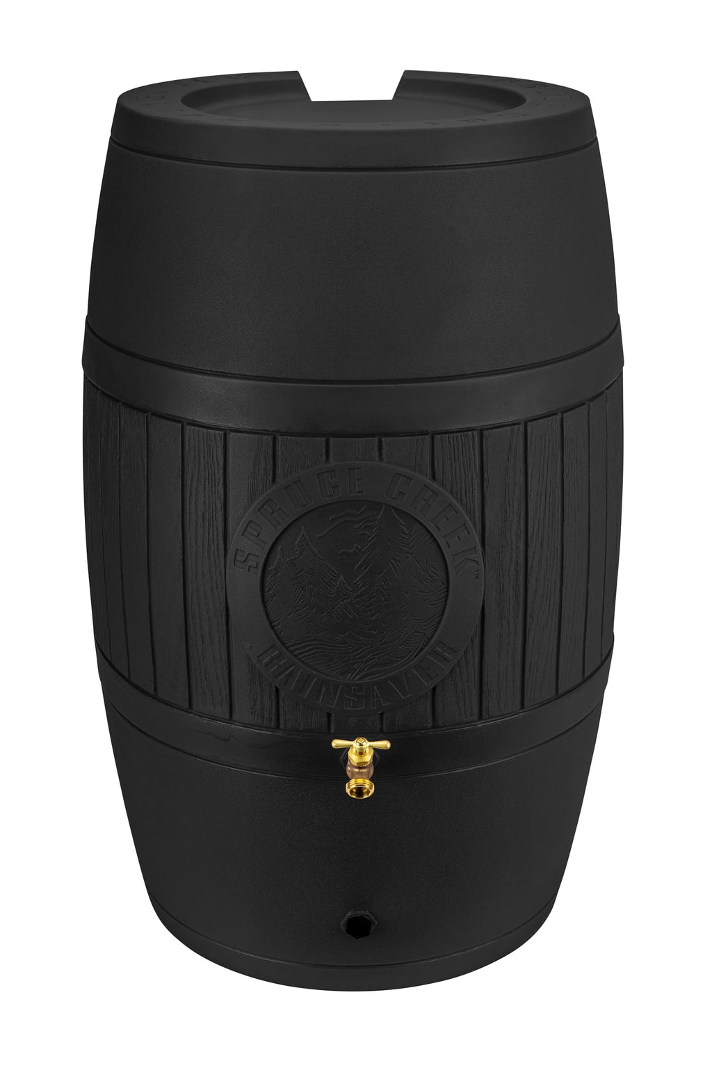 54 Gallon Black Rain Barrel E531013