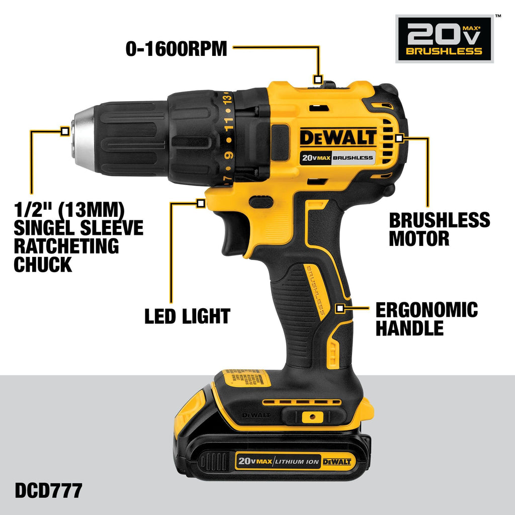 20V MAX Brushless 9 Power Tools with Battery Charger R186