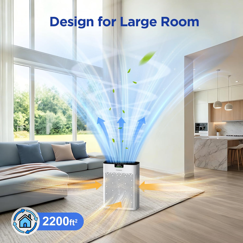 White HEPA Filter Air Purifier P299677