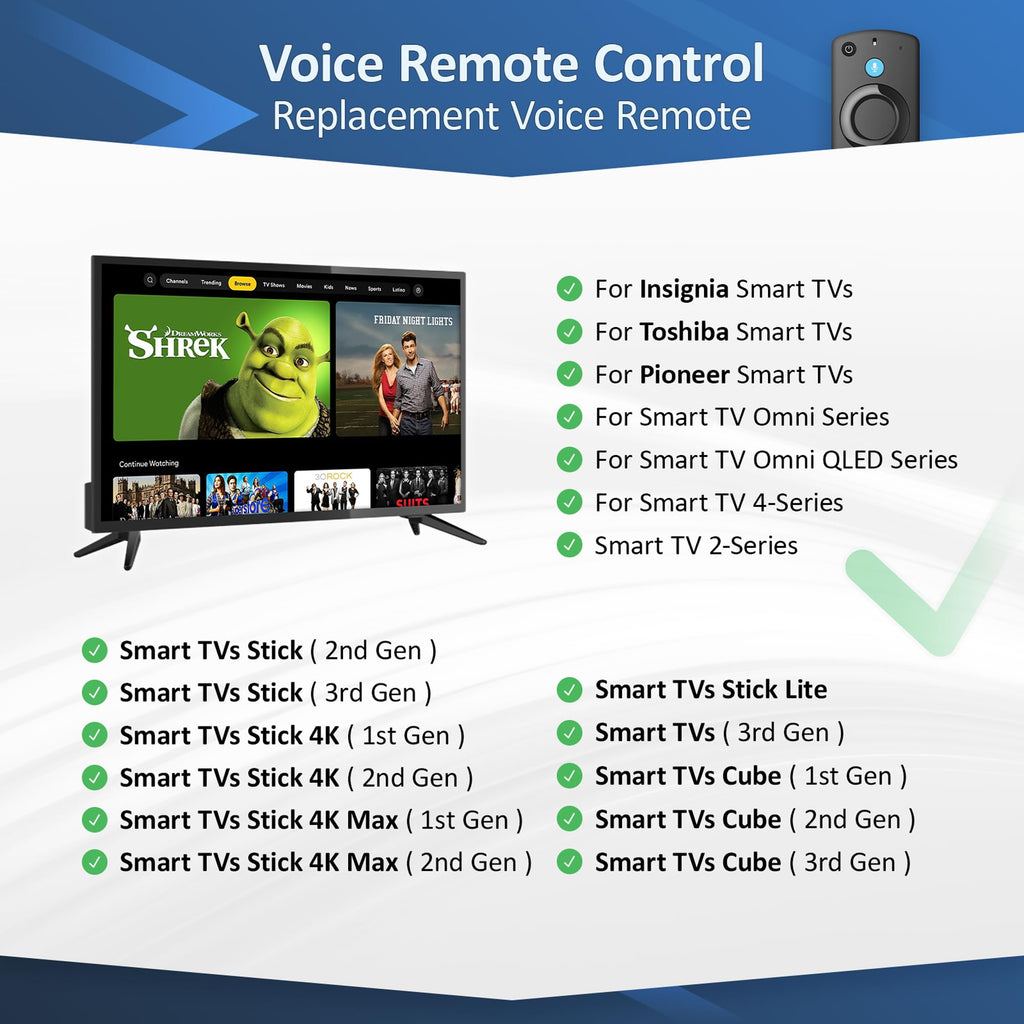 Voice Remote for Fire TV Cube FireStick 4K Max 4K Lite HD S552