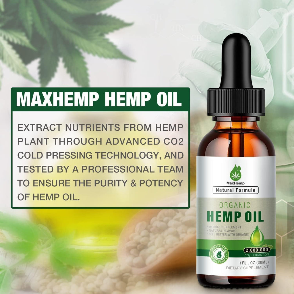Organic Hemp Oil Tincture V9100