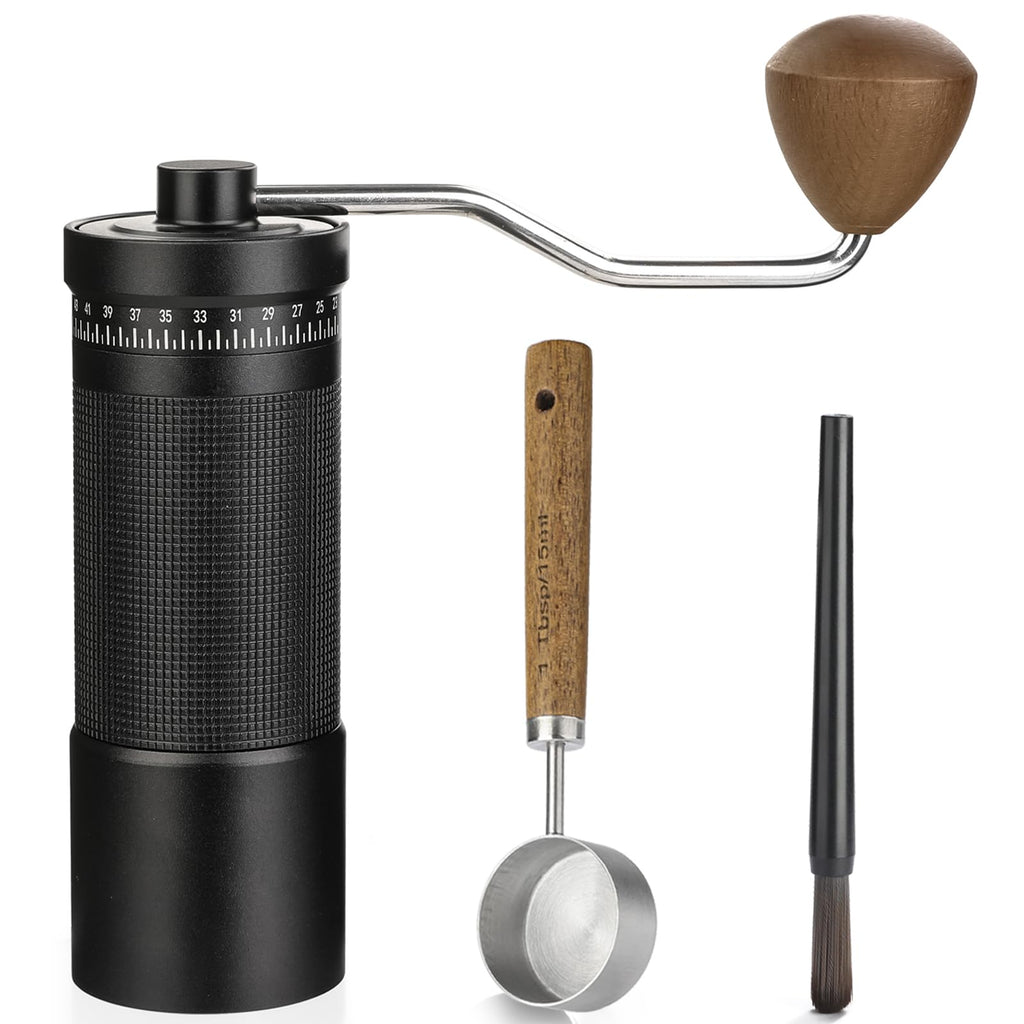 Manual Coffee Grinder with Stainless Steel Conical Burr W8226