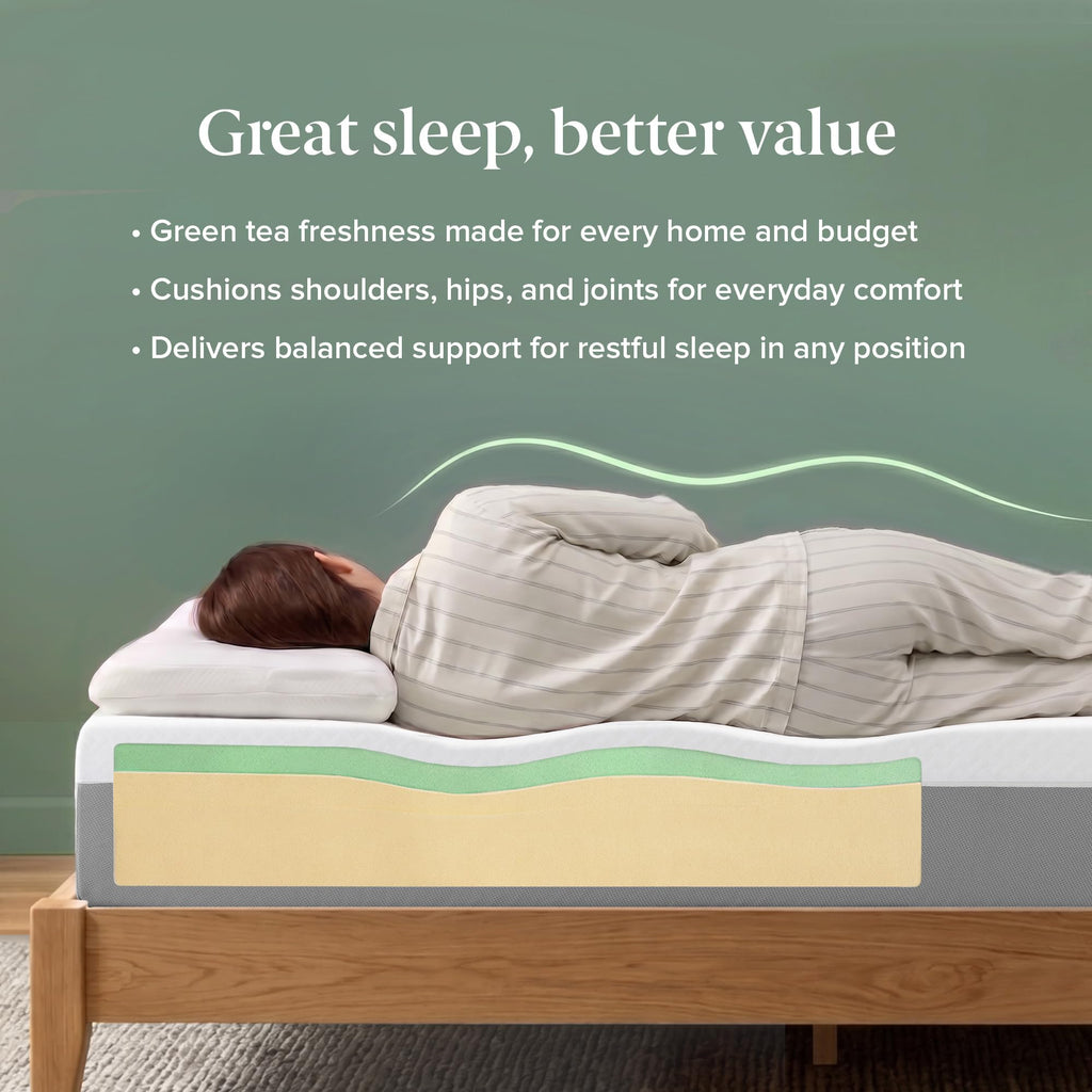 10 Inch Twin Memory Foam Mattress O1086