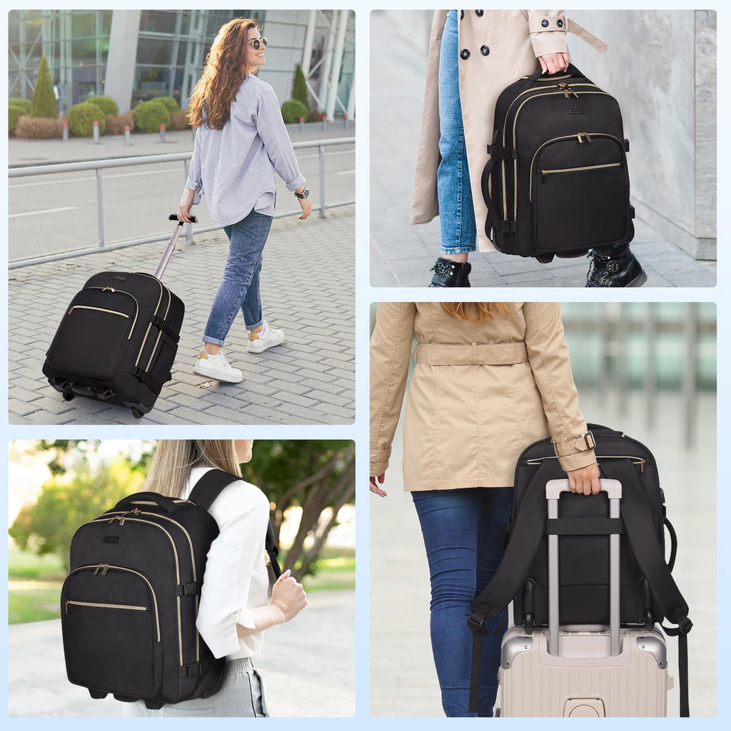 Rolling Backpack with Wheels R140720