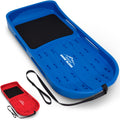2 Person Snow Sled with Pull Strap and Padded Seat A363