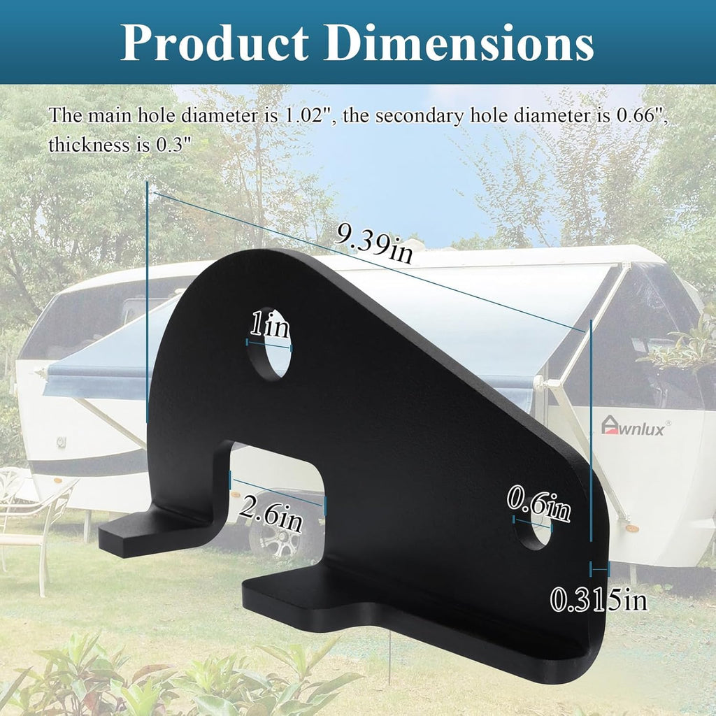 Anti Sway Trailer Hitch Adapter for 2" Square Ball Mounts H107