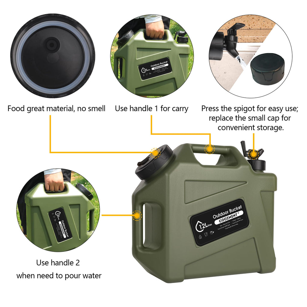 BPA Free Water Containers with Spigot H2090