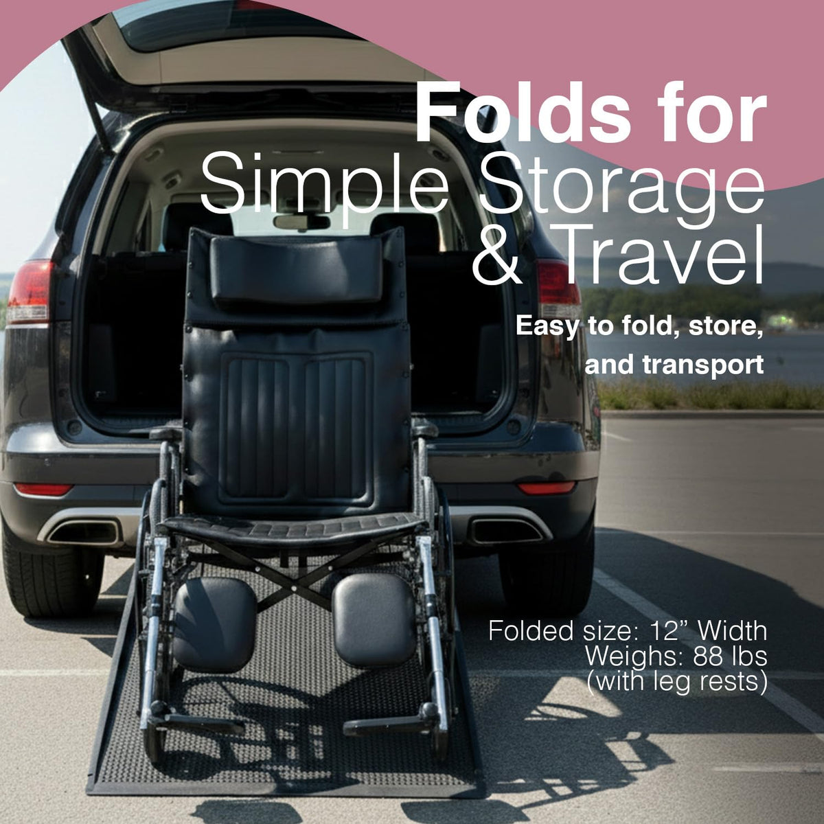 28" Wide Seat Bariatric Reclining Manual Wheelchair with Elevating Leg Rests D192