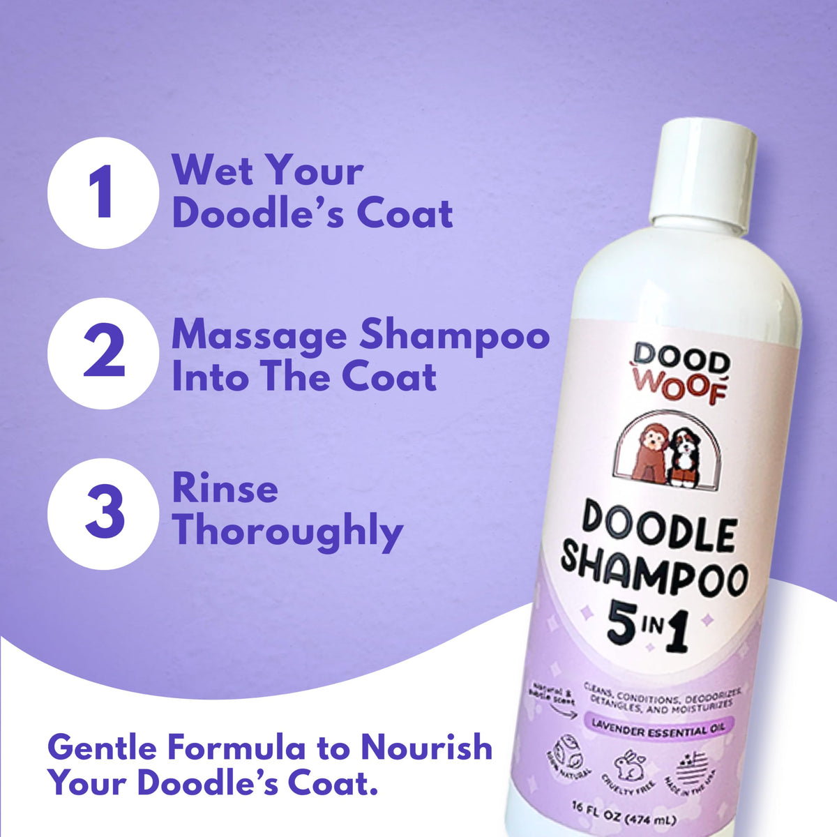 Dog Shampoo and Conditioner Q6770
