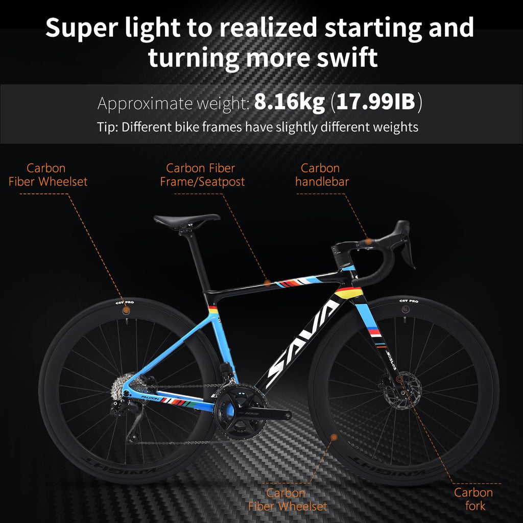 Carbon Road Bike 24-Speed Shifting Disc Brake B4415