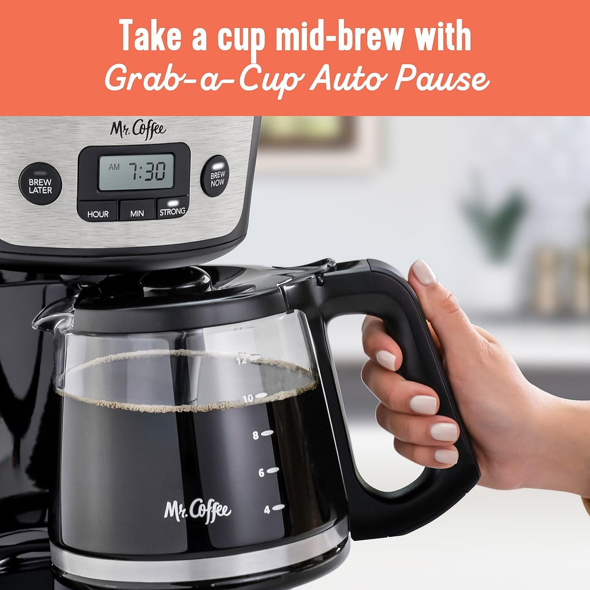 12 Cup Programmable Coffee Maker F9953