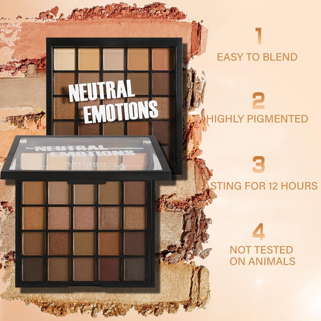 25 Color Matte Shimmer Eyeshadow Palette H47676