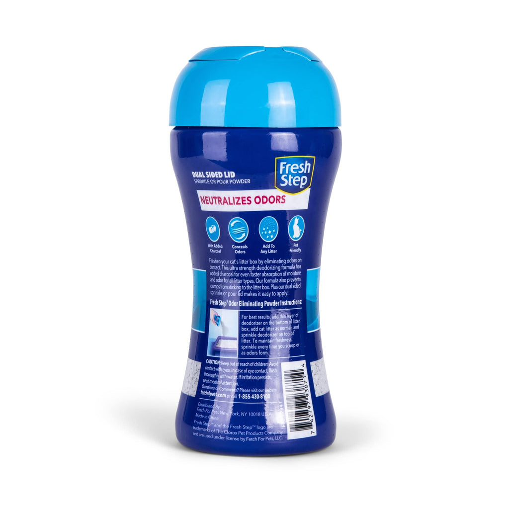 Charcoal Odor Eliminating Cat Litter Box Powder, 15 Oz, 2-Pack T96854