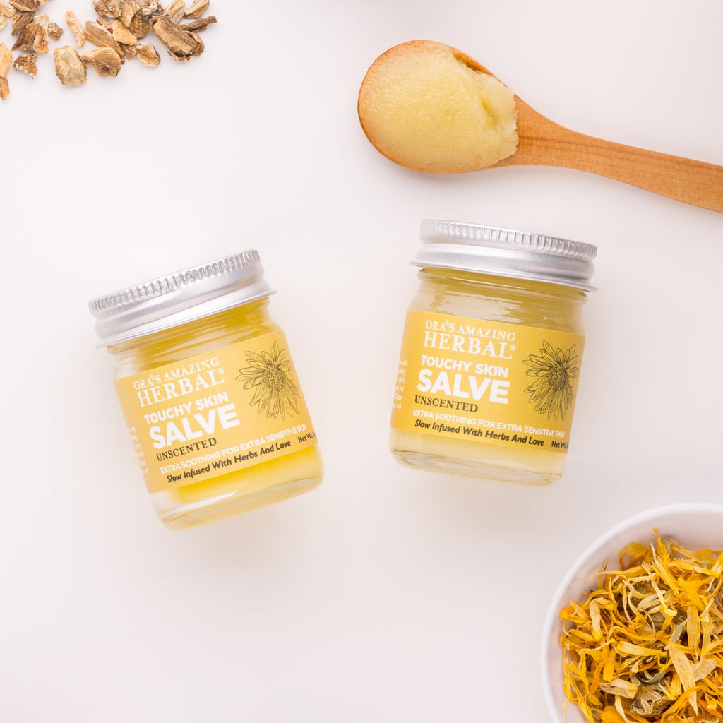 Natural Moisturizing Unscented Calendula Skin Salve, 1 oz 2 Pack W899087