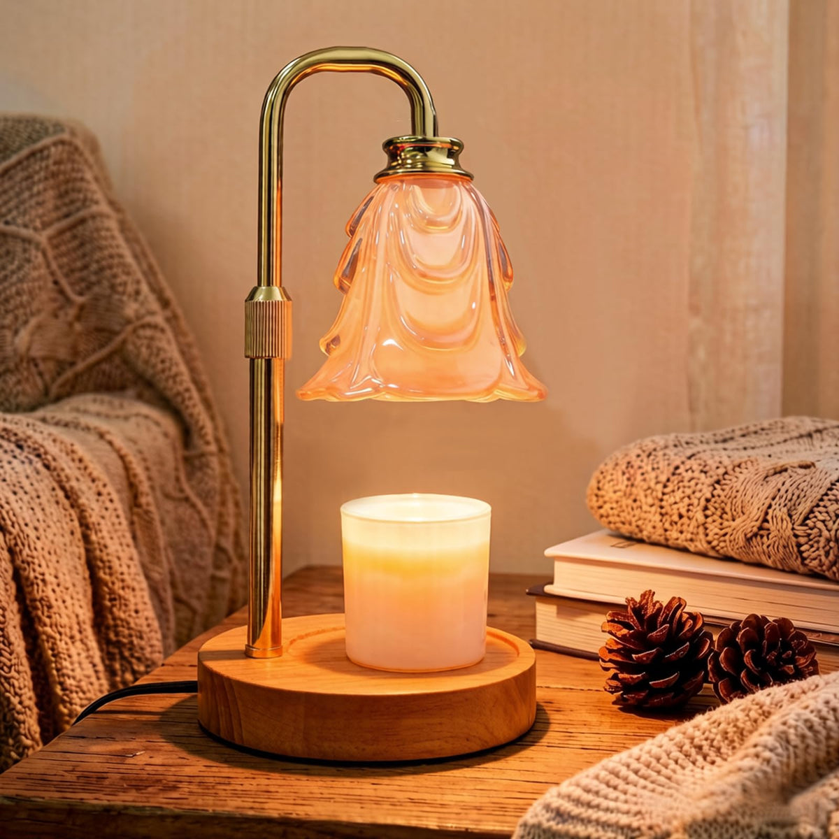 Candle Warmer Lamp with Timer & Dimmer B802063