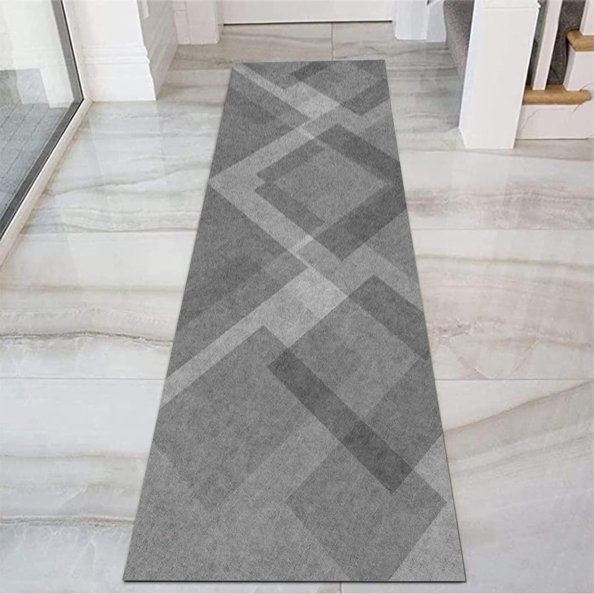 Non Slip Washable Low-Pile Runner Rug 60x300cm T90594