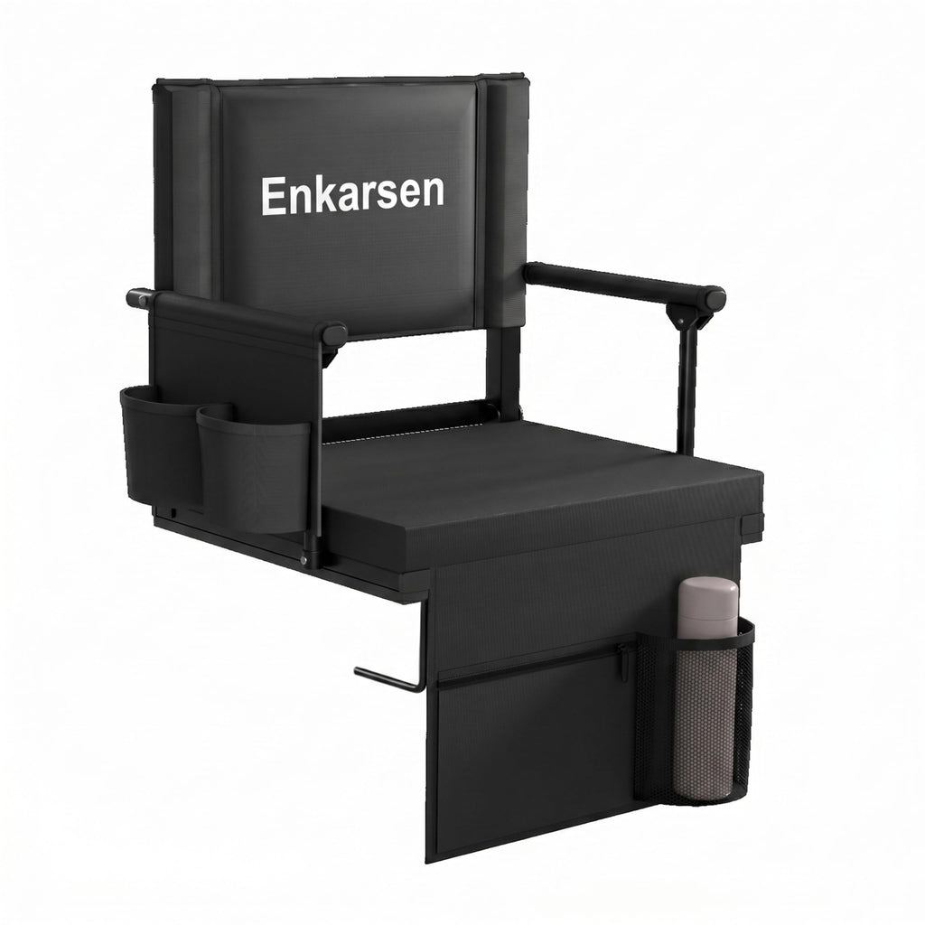 Portable Stadium Seat with Armrests & Cup Holder G9514