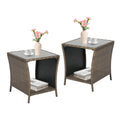 PE Rattan Wicker Outdoor Side Table T2769