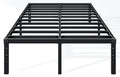 18 Inch Full Bed Frame with Under Bed Storage, Black M355