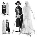 Halloween Skeleton Decor, 5.4 ft Posable C361