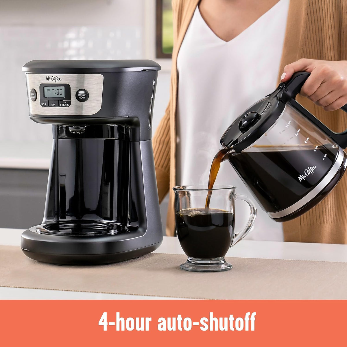 12 Cup Programmable Coffee Maker F9953