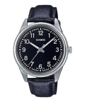 Men's Analog Black Leather Band Watch G644