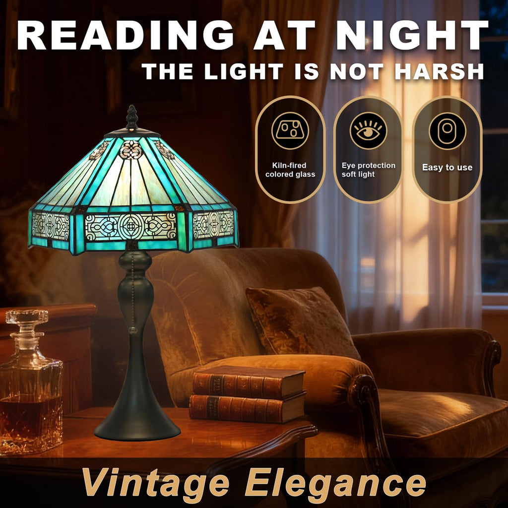 Stained Glass Table Lamp W4721