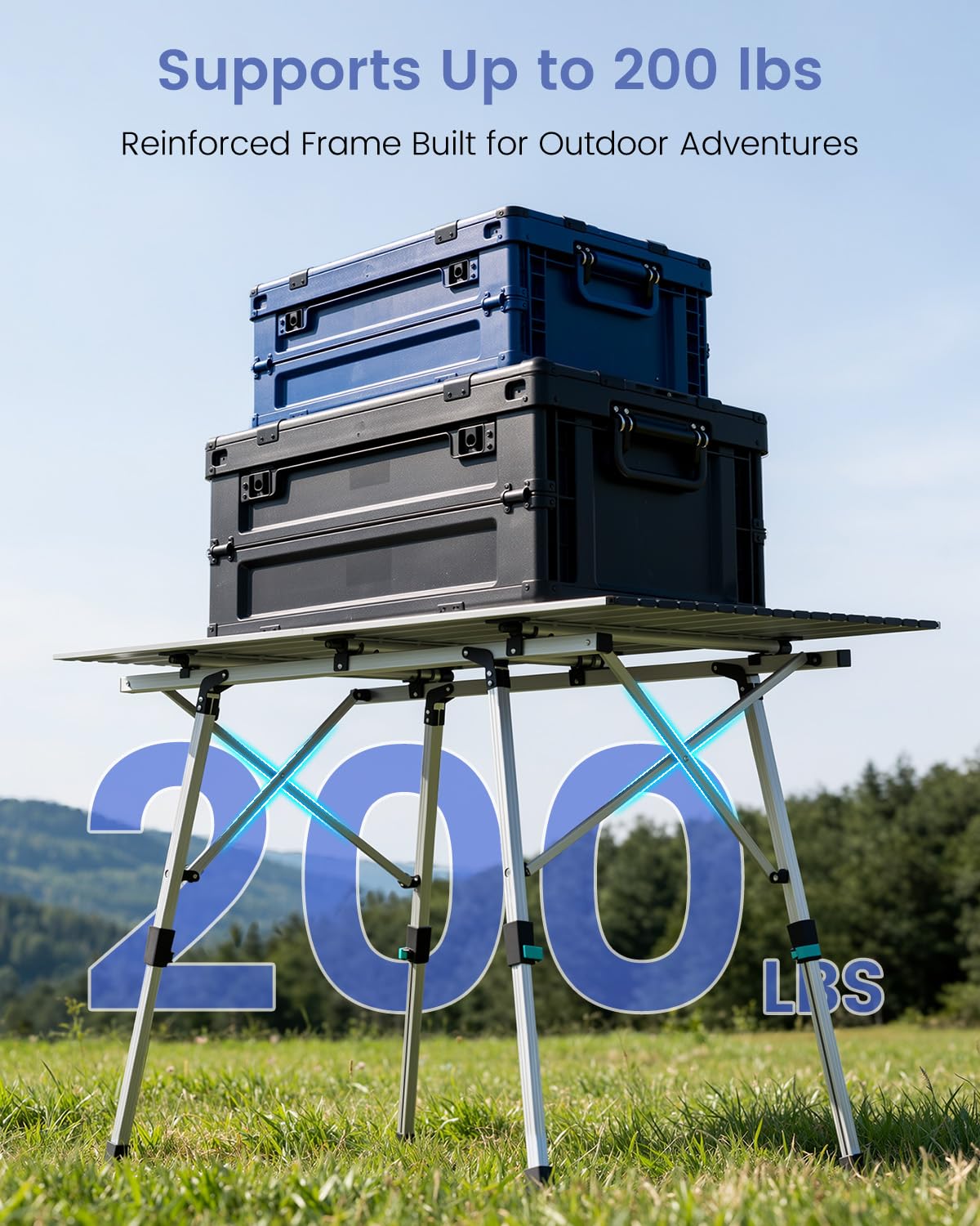Aluminum Folding Camping Table R84557