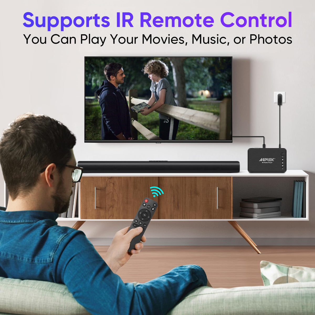 4K HDMI TV Media Player W866870