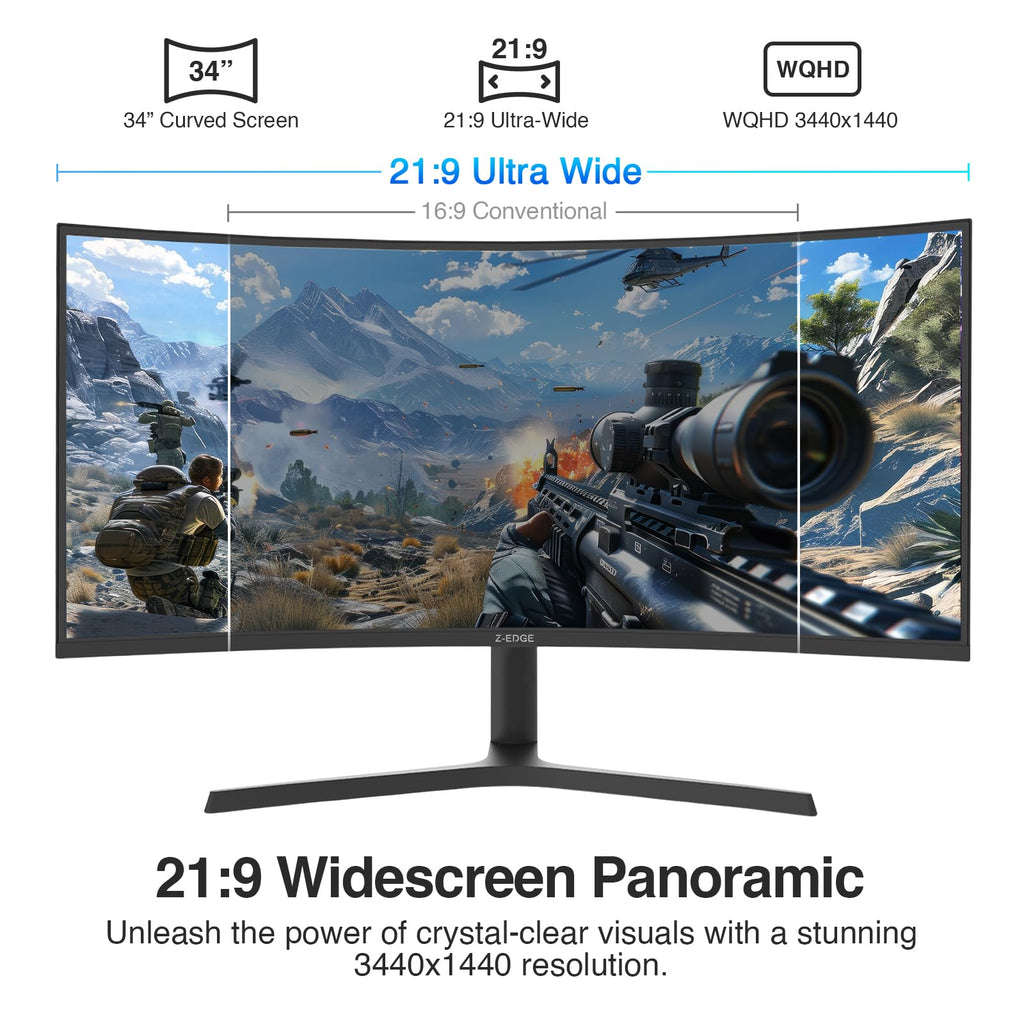 34 inch Curved Gaming Monitor W37656