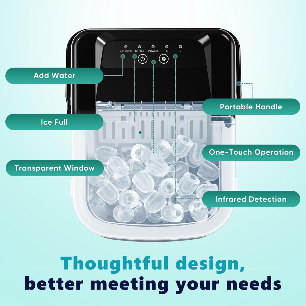 Countertop Ice Maker with Self-Cleaning J31378