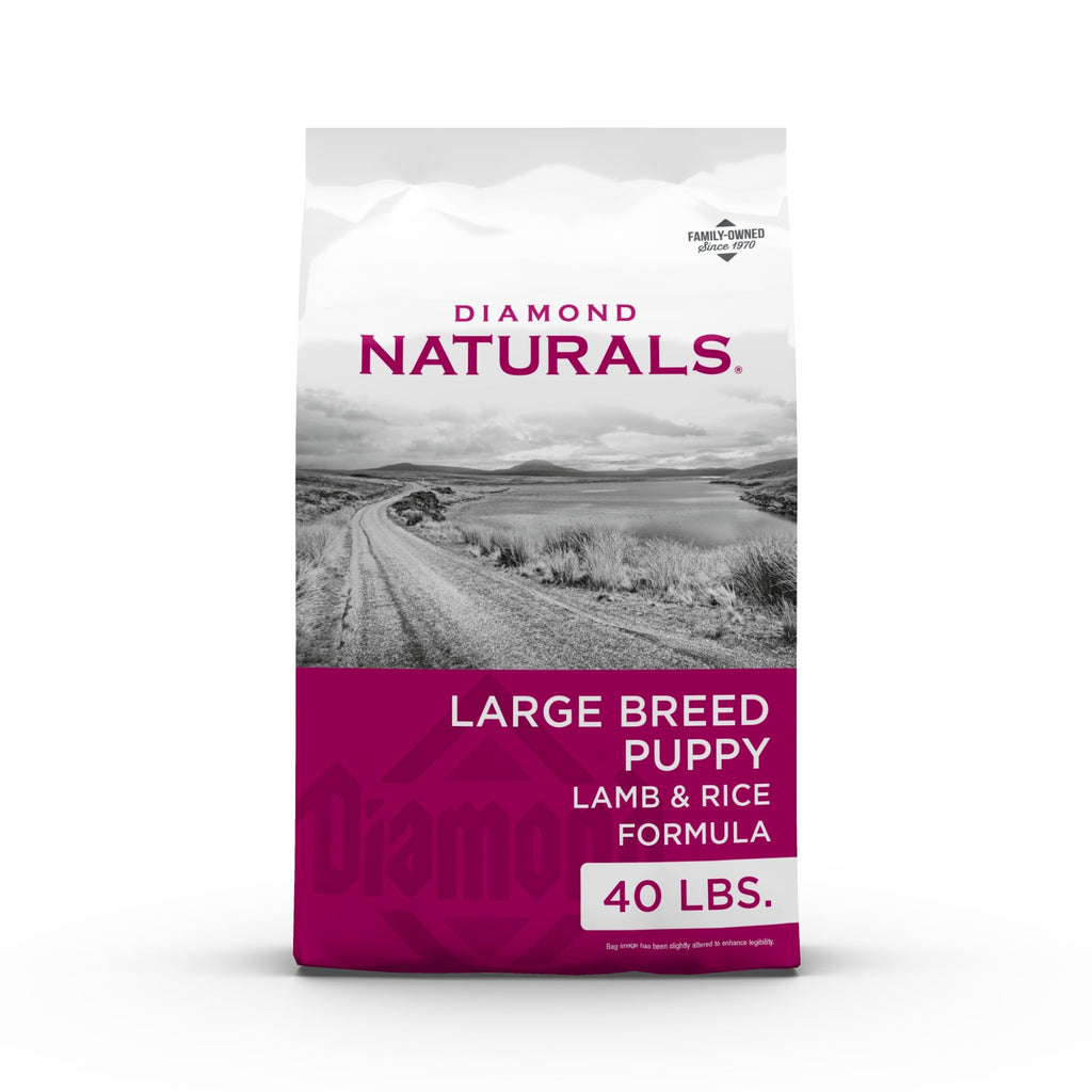 Large Breed Puppy Dry Dog Food Lamb & Rice 40lb A2404