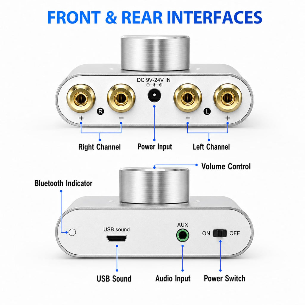 Bluetooth 5.0 Mini Power Amplifier G811894